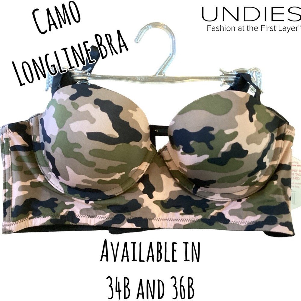 🌸Camo Longline Bra